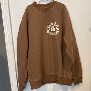 Pull&Bear Brown Unisex Sweater